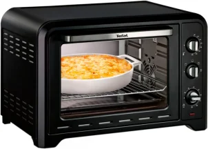 Печь электрическая Tefal Optimo, 39л, 2000Вт, механич., гриль, конвенция, подсветка внутри, черная №3