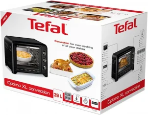 Печь электрическая Tefal Optimo, 39л, 2000Вт, механич., гриль, конвенция, подсветка внутри, черная №6