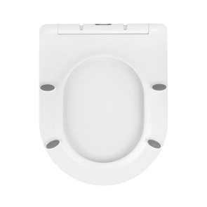Унітаз підвісний безобідковий Kroner Harz WHI523632 RIMLESS з сидінням (KH523632WHIR) №12