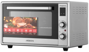Печь электрическая ARDESTO Elegance, 60л, 2000Вт, электр., конвенция, двойное стекло, вертел, серый №1