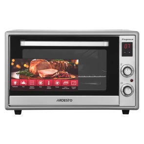Печь электрическая ARDESTO Elegance, 60л, 2000Вт, электр., конвенция, двойное стекло, вертел, серый №3