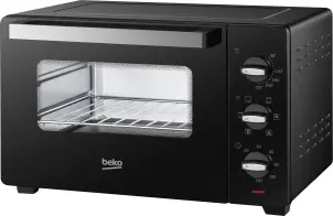 Піч електрична Beko, 30л, 1600Вт, механіч., конвенція, чорна №1