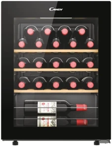 Холодильник Candy для вина, 63x45.6х47.5, холод.отд.-73л, зон - 1, бут-23, ST, дисплей, черный №1