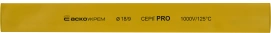 Термоусадочная трубка 18,0/9,0 шт. (1м) желтая серии PRO