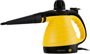 Пароочисник Sencor, 1000Вт, 350мл, 3Бар, жовтий №1
