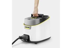 Пароочисник Karcher SC 4 Deluxe Iron, 2200Вт, 1300мл, 4Бар, праска, швабра, білий №4