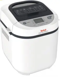 Хлебопечка Tefal Pain&Tresor Pain&Tresor 700Вт, программ-1, макс.вес -1кг, форма-прямоугольник, пластик, белый №1