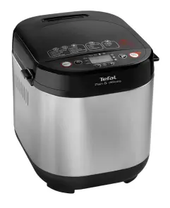 Хлебопечка Tefal PainEtDelice 720Вт, программ-1, макс.вес -1кг, форма-прямоугольник, металл, черный №1