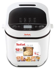 Хлебопечка Tefal PainDore 720Вт, программ-1, макс. вес -1кг, форма-прямоугольник, пластик, черно-белый №7