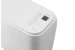 Хлібопічка Panasonic 550Вт, програм-21, макс.вага -1.25кг, форма-прямокутник, пластик, білий №7