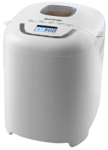Хлебопечка Gorenje 550Вт, программ-15, макс.вес -0.9кг, форма прямоугольник, пластик, белый
