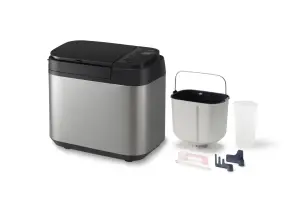 Хлебопечка Panasonic 550Вт, программ-30, макс.вес -1.25кг, форма-прямоугольник, металл, черный №10