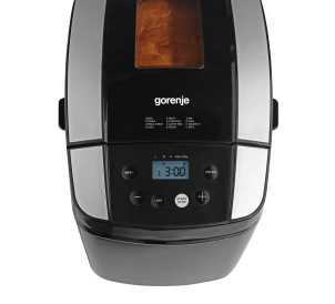 Хлебопечка Gorenje 800Вт, программ-1.2, макс.вес -1.2кг, форма прямоугольник, пластик, черный №7