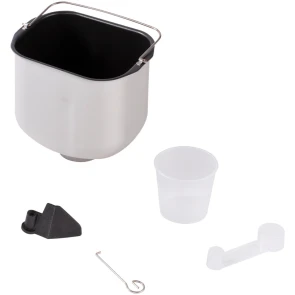 Хлібопічка Russell Hobbs 600Вт, програм-12, макс.вага -1кг, форма-прямокутник, пластик, білий №6