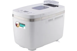 Хлебопечка Gorenje 750Вт, программ-14, макс.вес -1.350кг, форма прямоугольник, пластик, белый