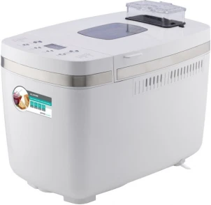 Хлебопечка Gorenje 750Вт, программ-14, макс.вес -1.350кг, форма прямоугольник, пластик, белый №2