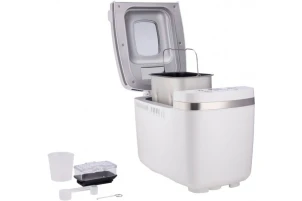 Хлебопечка Gorenje 750Вт, программ-14, макс.вес -1.350кг, форма прямоугольник, пластик, белый №3