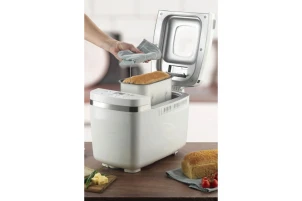 Хлебопечка Gorenje 750Вт, программ-14, макс.вес -1.350кг, форма прямоугольник, пластик, белый №6
