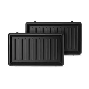 Мультимейкер Philips Series 5000 750Вт, антипригарне покриття, 3 пластини, корпус-пластик, чорно-сріблястий №8