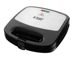 Мультимейкер Russell Hobbs Fiesta 750Вт, алюміній, 3 пластини, корпус-нержав.сталь/пластик, чорний №2