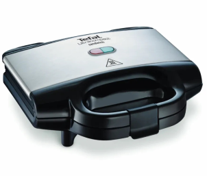 Сендвічмейкер Tefal Ultracompact 700Вт, 1 пластина-гриль, корпус-пластик, чорно-сріблястий №2