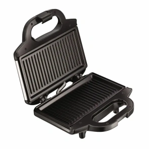 Сендвічмейкер Tefal Ultracompact 700Вт, 1 пластина-гриль, корпус-пластик, чорно-сріблястий №4