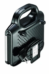 Сендвічмейкер Tefal Ultracompact 700Вт, 1 пластина-сендвіч, корпус-нержав.сталь/пластик, чорний №5