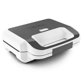 Мультимейкер Tefal Snack XL 850Вт, тефлон, 3 пластини, корпус-пластик, біло-чорний №2