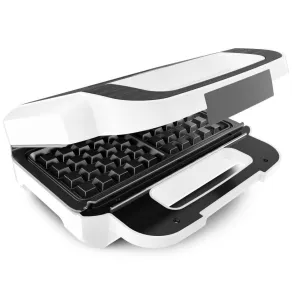 Мультимейкер Tefal Snack XL 850Вт, тефлон, 3 пластини, корпус-пластик, біло-чорний №3