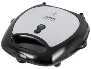 Мультимейкер Tefal Break time 700Вт, тефлон, 3 пластини, корпус-пластик, чорно-сріблястий №2