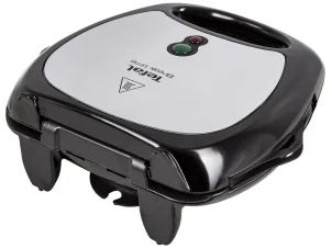 Мультимейкер Tefal Break time 700Вт, тефлон, 3 пластини, корпус-пластик, чорно-сріблястий №4