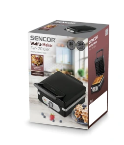 Вафельница Sencor 1400Вт, корпус-пластик, черный №11