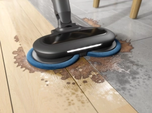 Пилосос Electrolux безпровідний, вологе прибирання, конт пил -0.5л, Втон. робота до 50хв, вага-2.49кг, НЕРА12, 5 насадок, синій №9