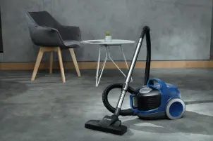 Пилосос Gorenje контейнерний, 800Вт, конт пил -2.2л, HEPA, телескоп трубка, синій №3