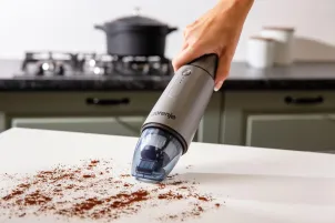 Пилосос Gorenje Автомоб, 70Вт, конт пил -0.1л, Втон. робота до 12хв, мікрофільтр, дод.насадки-1 шт, сірий №10