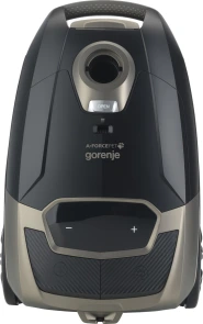 Пылесос Gorenje мешковый, 890Вт, 4л, HEPA, телескоп, LED-дисплей, турбощетка, черный №5