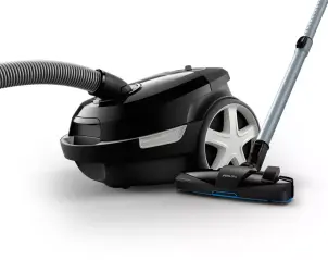 Пылесос Philips мешковый 3000 series, 900Вт, 3л, НЕРА, черный №4