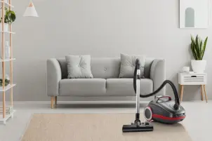 Пилосос Gorenje мішковий, 700Вт, 3л, HEPA, щітка Xpand Zone, turbo brush, телескоп, чорний графіт №9