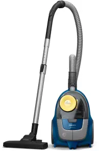 Пылесос Philips контейнерный 2000 series, 850Вт, конт пыль -1,3л, микрофибра, сине-желтый №4