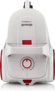 Пылесос Gorenje контейнерный, 850Вт, конт пыль -3л, HEPA, телескоп трубка, белый №5