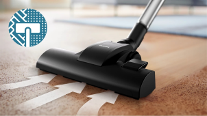 Пылесос Philips безмешковый Series 1000, 750Вт, конт пыль -1.3л, вес-3.5кг, Super Clean Air, белый №5