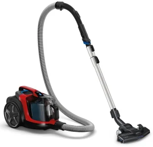 Пилосос Philips контейнерний PowerPro Expert, 900Вт, конт пил -2л, НЕРА, чорно-червоний №1