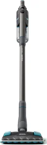 Пилосос Philips безпровідний Aqua Plus, вологе прибирання, конт пил -0.6л, Втон. робота до 30хв, вага-1.7кг, НЕРА, турборежим, синій №4