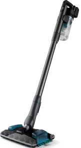 Пилосос Philips безпровідний Aqua Plus, вологе прибирання, конт пил -0.6л, Втон. робота до 30хв, вага-1.7кг, НЕРА, турборежим, синій №6