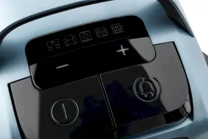 Пилосос Gorenje мішковий, 800Вт, 3л, вага-7.6кг, HEPA, індикатор, телескоп, сенсорне упр, сіро-зелений №11