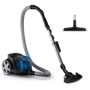 Пилосос Philips контейнерний PowerPro Compact, 900Вт, конт пил -1,5л, НЕРА13, чорний №7