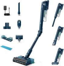 Пилосос Philips безпровідний Flex Series 5000, вологе прибирання, конт пил -0.27л, Втон. робота до 60хв, PowerCyclone 10, сіро-зелений