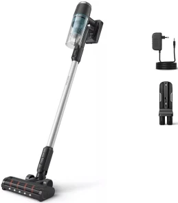 Пилосос Philips безпровідний 3000 Series, конт пил -0.27л, Втон. робота до 60хв, вага-1.5кг, турборежим, сірий №1