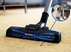 Пилосос Philips контейнерний 5000 series, 900Вт, конт пил -1,5л, НЕРА, турбощітка, синій №3