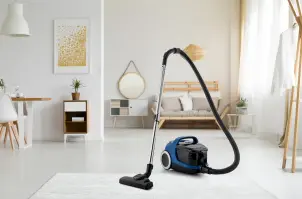 Пилосос Gorenje контейнерний, 850Вт, конт пил -3.3л, HEPA, телескоп трубка, синій №4